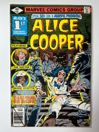 Marvel Premiere #50 (1979) 1st appearance of Alice Cooper