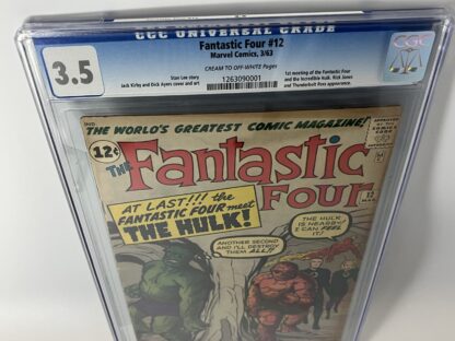 Fantastic Four #12 1st Hulk vs. Thing - Image 3