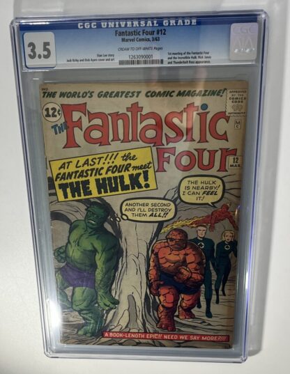 Fantastic Four #12 1st Hulk vs. Thing - Image 7