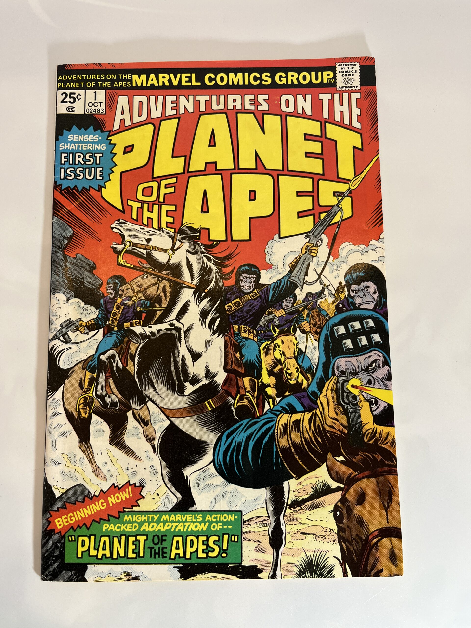 Adventures on the Planet of the Apes #1 (1975) – Rust Belt Comics ...