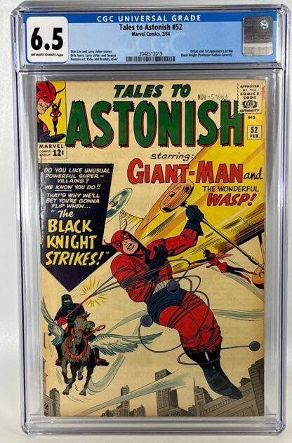 Tales to Astonish #52 (1963) 1st app. Black Night in CGC 6.5 Fine+ - Image 4