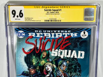 Suicide Squad #1 (2016)  Signed by Jim Lee - Image 3