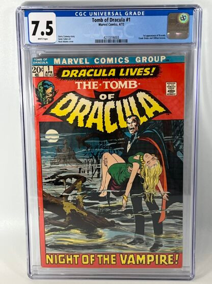 Tomb of Dracula #1 (1971) 1st app Dracula