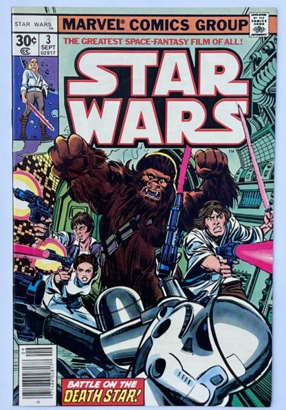 Star Wars #3 (1977) 2nd full app. of Obi-Wan Kenobi