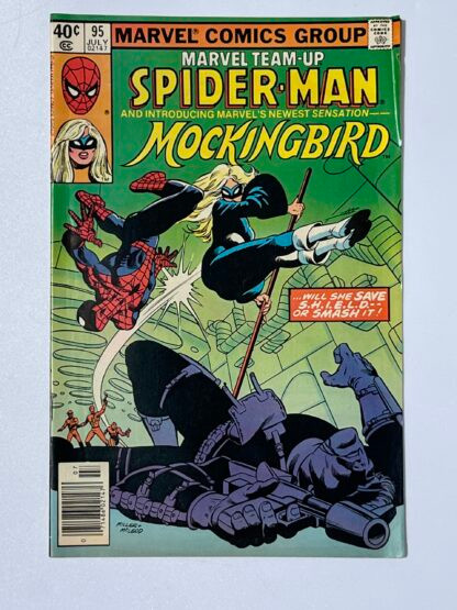 Marvel Team-Up #95 (1980) 1st app. Mockingbird (Bobbi Morse)