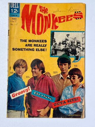 The Monkeys #1 (1967) Dell- Hey, Hey, It's The Monkeys!