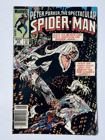 Spectacular Spider-Man #90 (1984) 2nd app. Spider-Man’s black costume