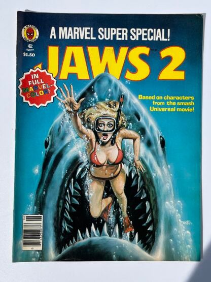 Marvel Comics Super Special #6 (1978) Jaws 2