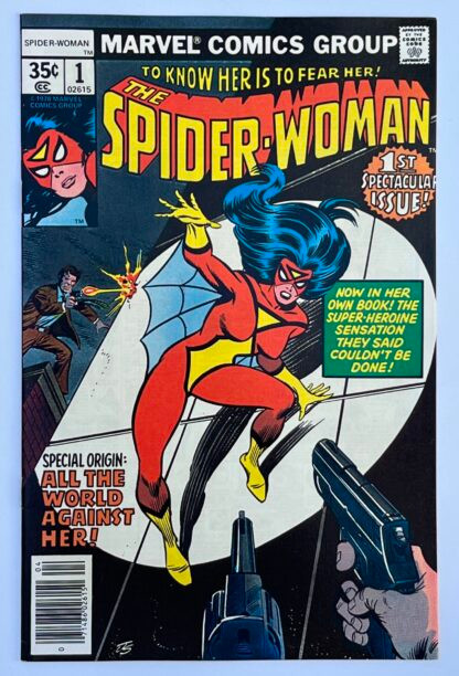 Spider-Woman #1 (1978)  Origin & 1st solo series of Spider-Woman