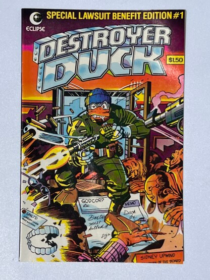 Destroyer Duck #1 (1982) 1st app. of Groo