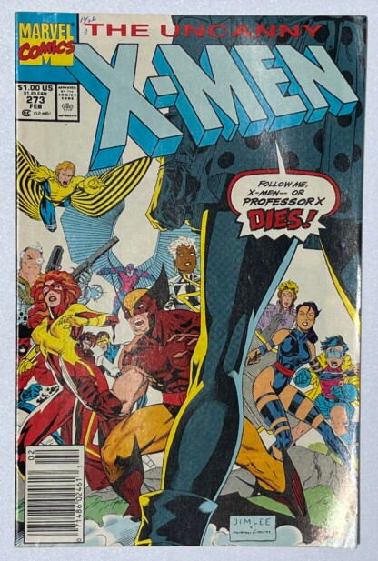 Uncanny X-Men #273 (1991) 1st meeting and battle of Wolverine and Gambit