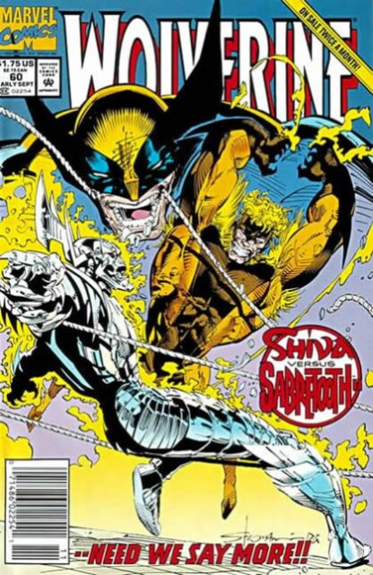 Wolverine #60 (1992) Death of Silver Fox