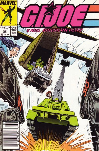 G.I. Joe: A Real American Hero (Marvel) #68 (1987) in 7.0 Fine/Very Fine