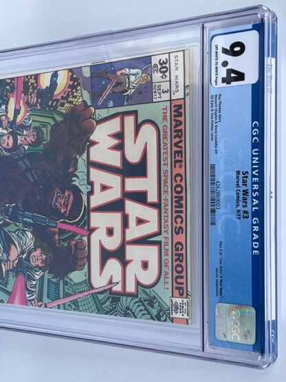 Star Wars #3 (1977) 1st cover app. Han Solo, 1st cover app. Chewbacca - Image 3
