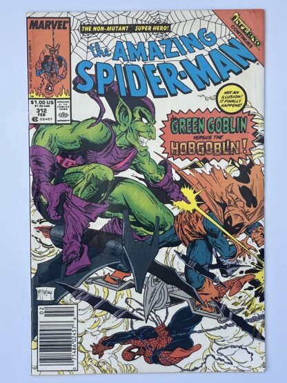 Amazing Spider-Man #312 (1988) Battle of Green Goblin vs. Hobgoblin