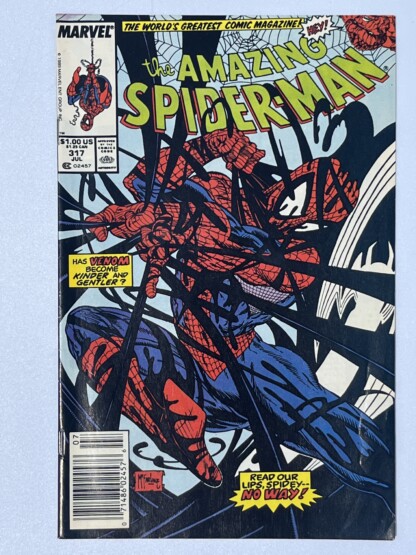 Amazing Spider-Man #317 (1989) 4th app. Venom