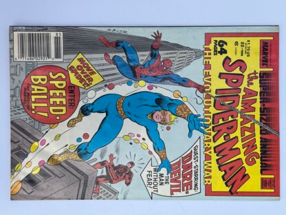Amazing Spider-Man Annual #22 (1988) 1st app. of Speedball (Robbie Baldwin)