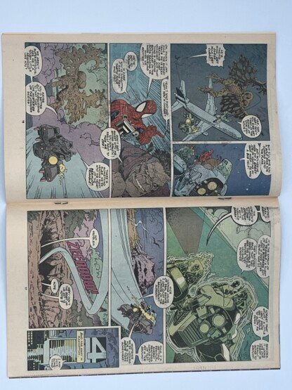 Fantastic Four #348 (1990) 1st cover app. The New Fantastic Four - Image 3