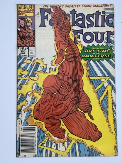 Fantastic Four #353 (1991) 1st full app. Mobius M. Mobius