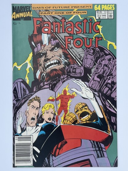 Fantastic Four Annual #23 (1990) 1st app. Ahab