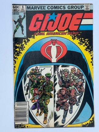 G.I. Joe: A Real American Hero (Marvel) #6 (1982) 1st team app. The October Guard