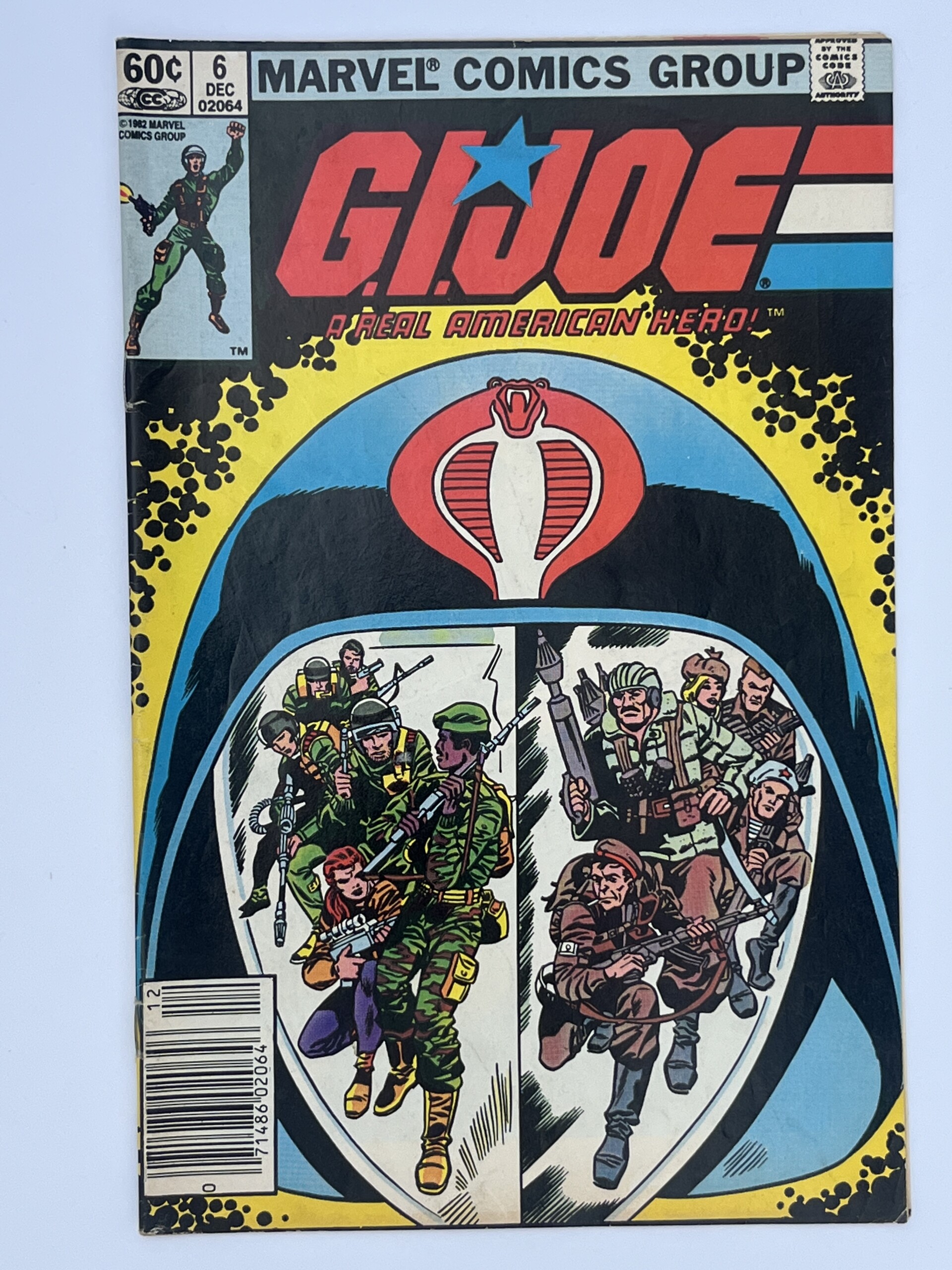 G.I. Joe: A Real American Hero (Marvel) #6 (1982) 1st team app. The October G...