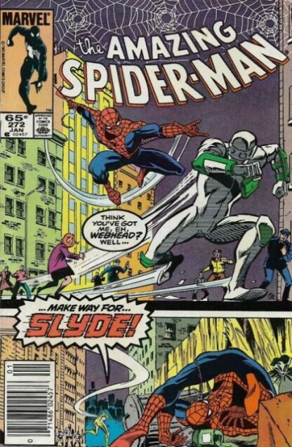 Amazing Spider-Man #272 (1986) 1st app. Slyde