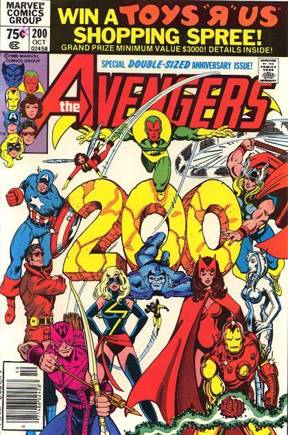 Avengers #200 (1980) 1st app. Marcus Immortus - Rust Belt Comics Online ...