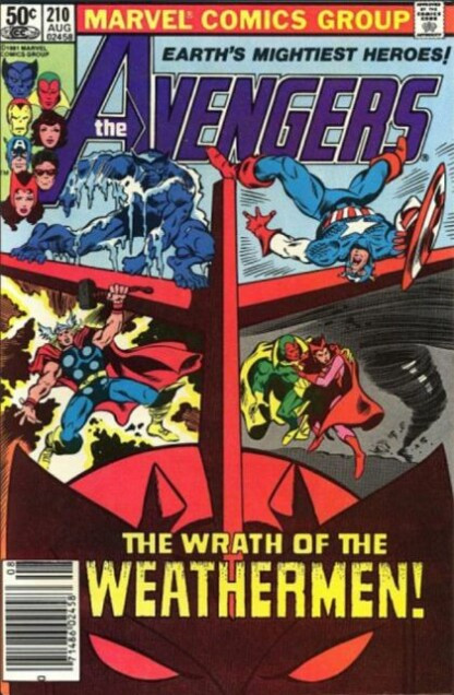 Avengers #210 (1981)