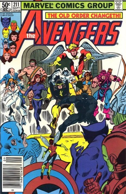 Avengers #211 (1981) Tigra joins the Avengers