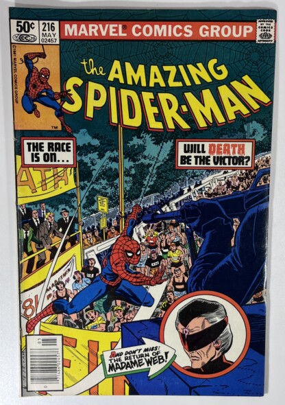 Amazing Spider-Man #216 (1981) 2nd app. Madame Web (Cassandra Webb)