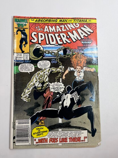 Amazing Spider-Man #283 (1986) 1st cameo app. Mongoose