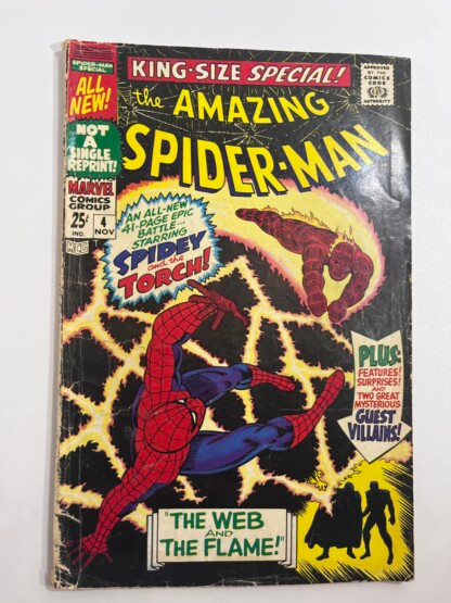 Amazing Spider-Man Annual #4 (1967) 3rd app. Mysterio