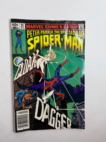 Spectacular Spider-Man #64 (1982) Origin & 1st app. Cloak, Origin & 1st app. Dagger