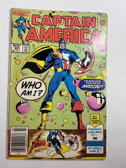 Captain America #307 (1985) 1st app. Madcap