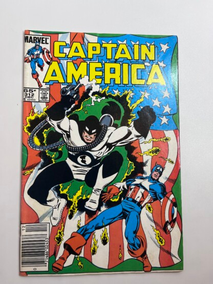Captain America #312 (1985) 1st app. Flag Smasher (Karl Morgenthau)