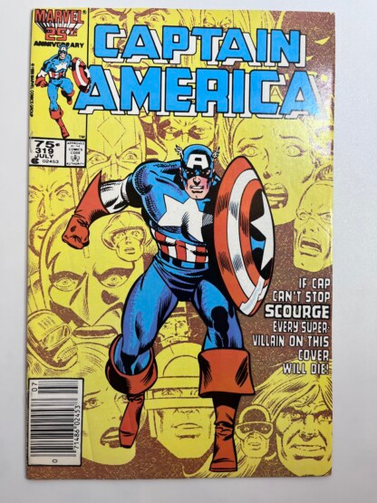 Captain America #319 (1986) Origin of Diamondback