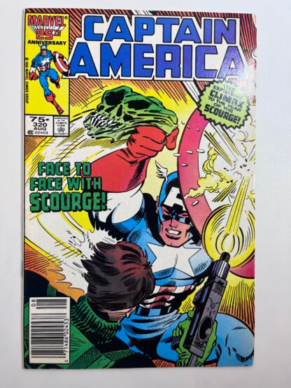 Captain America #320 (1986) Death of Scourge