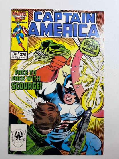 Captain America #320 (1986) Death of Scourge