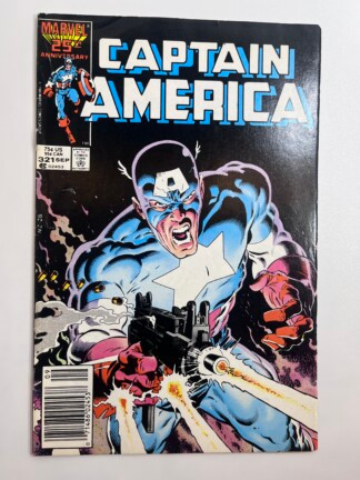 Captain America #321 (1986) 1st team app. U.L.T.I.M.A.T.U.M.