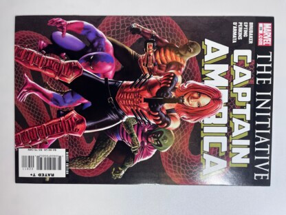 Captain America #28 (2007) 1st team app. Serpent Squad V, 1st app. Viper (Leon Murtaugh)