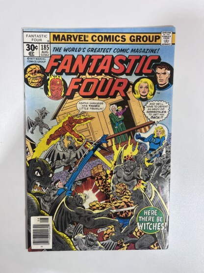 Fantastic Four #185 (1977) 1st app. Nicholas Scratch, 1st full team app. The Witches of New Salem