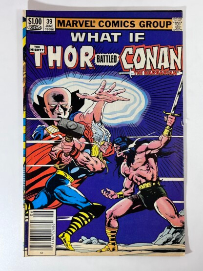 What If #39 (1983) 1st battle of Thor vs Conan the Barbarian