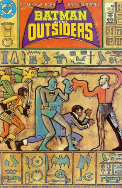Batman and the Outsiders #17 (1984) Origin of Metamorpho
