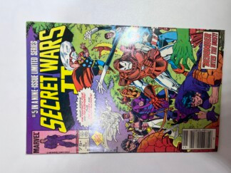 Secret Wars II #5 (1985) 1st app. Boom Boom