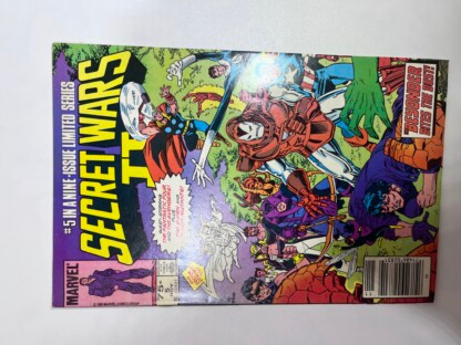 Secret Wars II #5 (1985) 1st app. Boom Boom