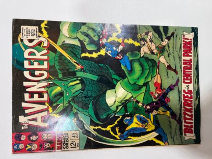 Avengers #45 (1967) Hercules joins The Avengers