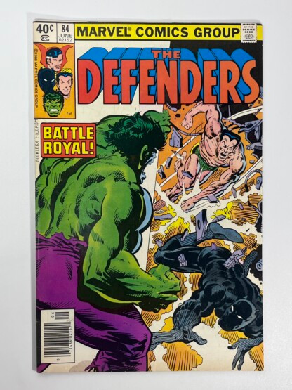 Defenders #84 (1980) 1st battle of Namor vs. Black Panther