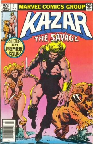 Ka-Zar #1 (1981) 1st app. of Lemurans