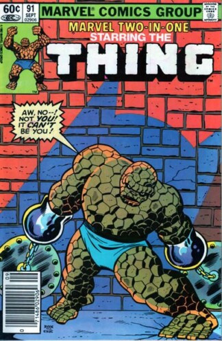 Marvel Two-In-One #91 (1982)